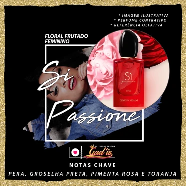 Perfume Similar Gadis 973 Inspirado em Sì Passione Contratipo